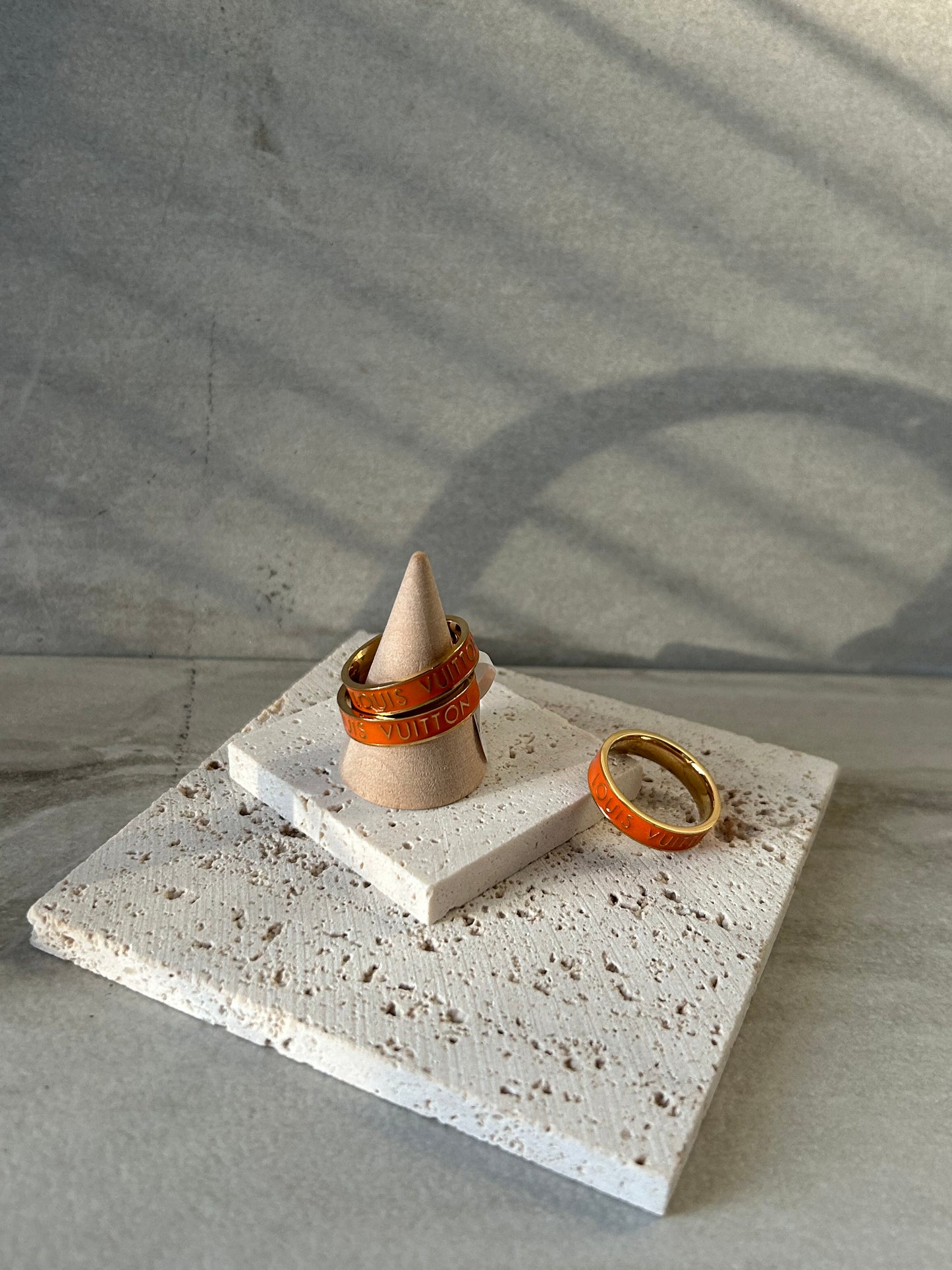 Orange Louie ring